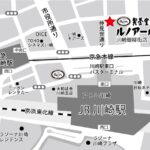 「喫茶室ルノアール 川崎銀柳街店」マップビジュアル